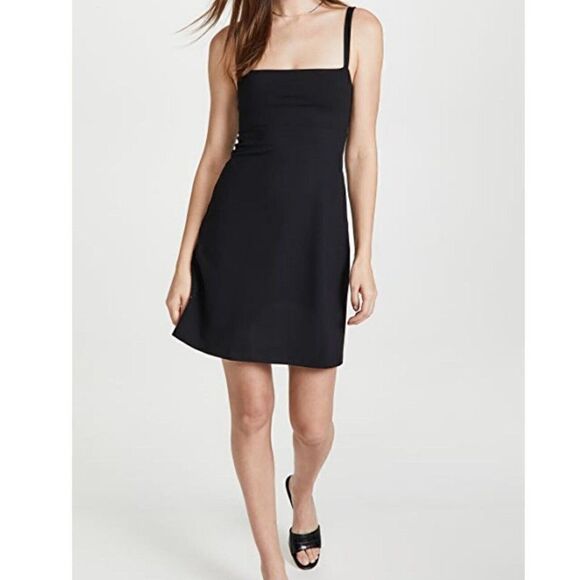 NEW Susana Monaco Size S - Open Back Tank Flare Dress in Midnight - Picture 6 of 9